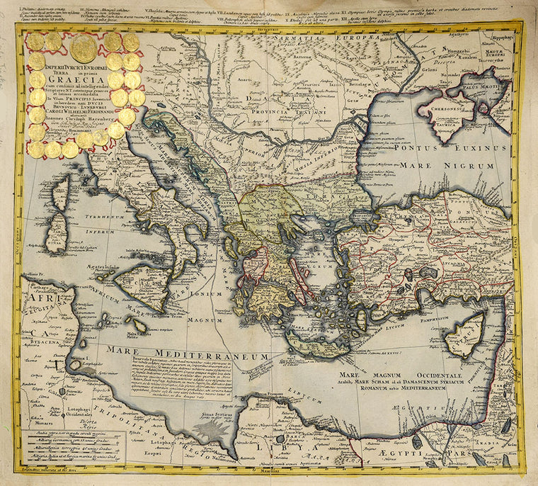 Greece and the Med | Map