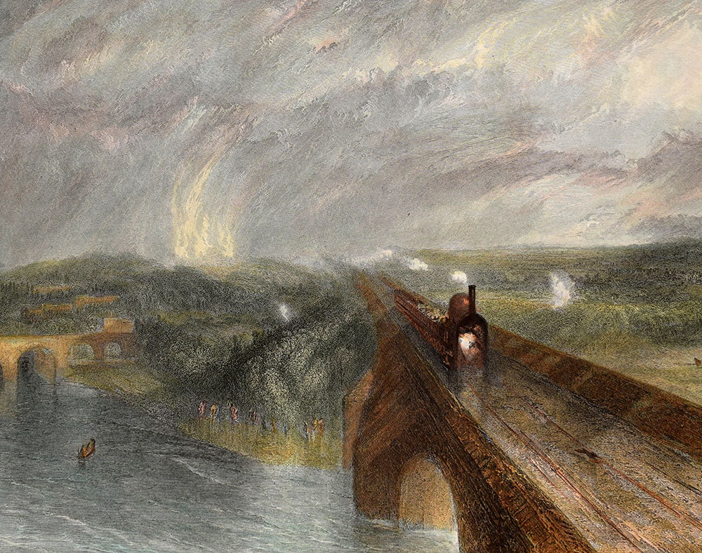 Train in the Rain